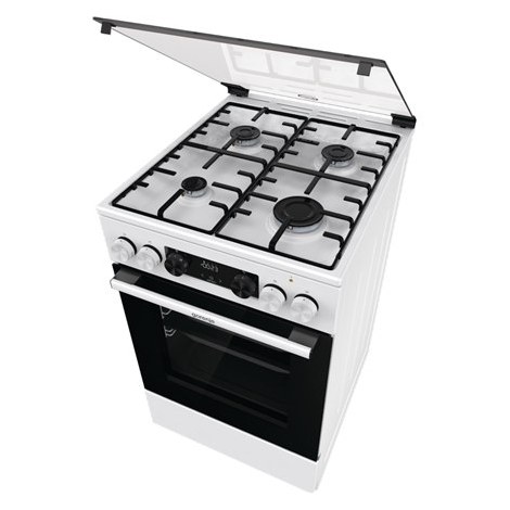 Gorenje | Cooker | GK5C41WH | Hob type Gas | Oven type Electric | White | Width 50 cm | Grilling | Depth 59.4 cm | 70 L - 3
